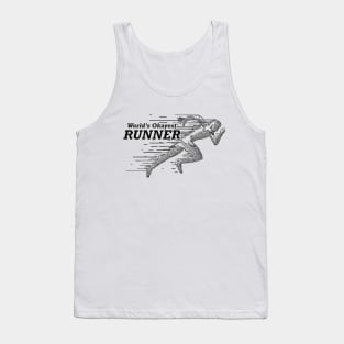 Runner - World's okayest runner Tank Top